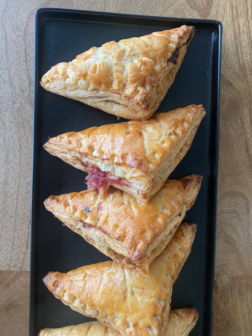 cranberry & apple chausson
