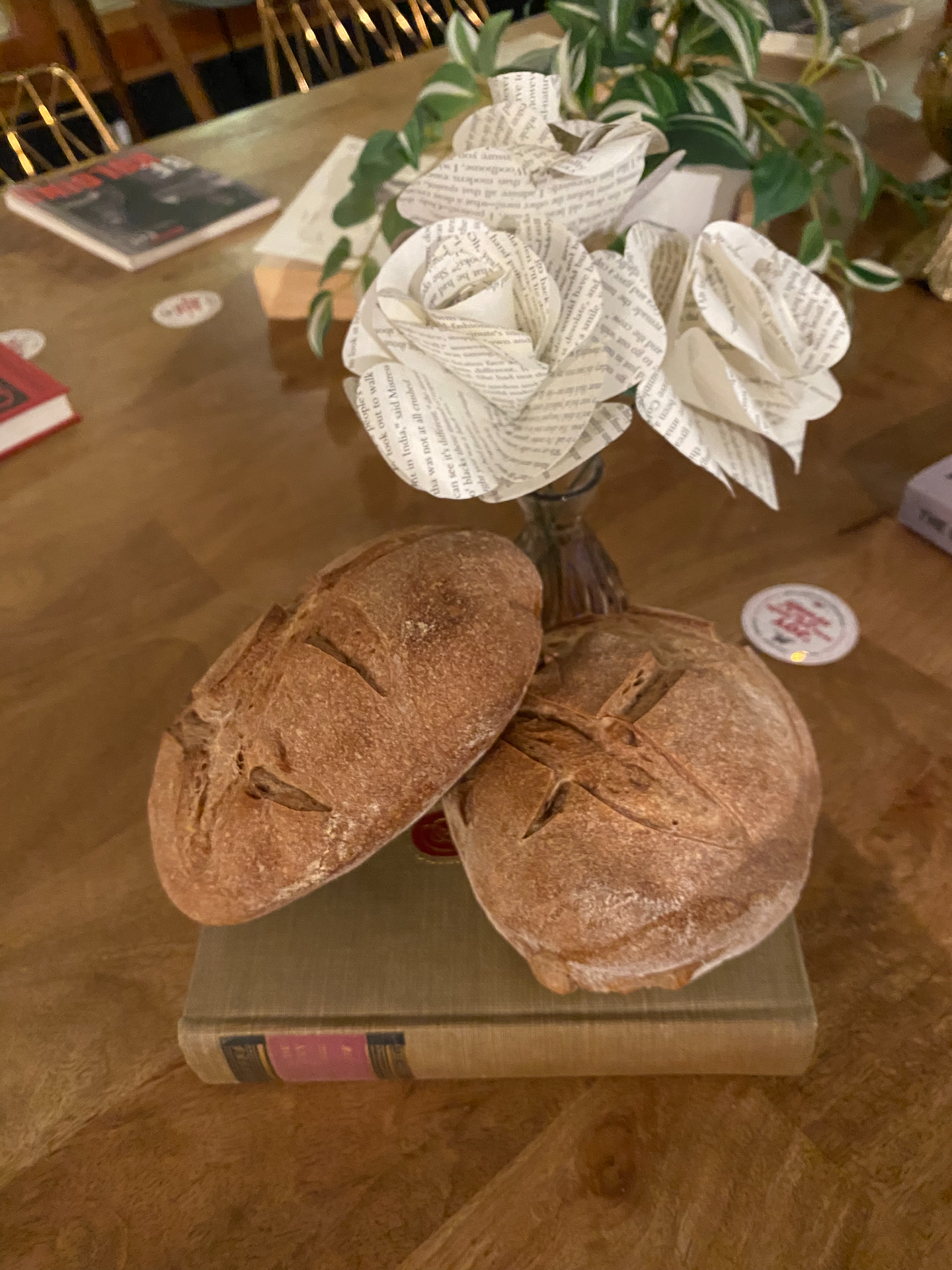 mini rosehip sourdough